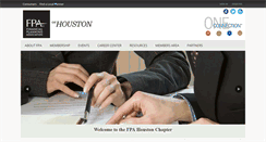 Desktop Screenshot of fpahouston.org