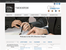 Tablet Screenshot of fpahouston.org